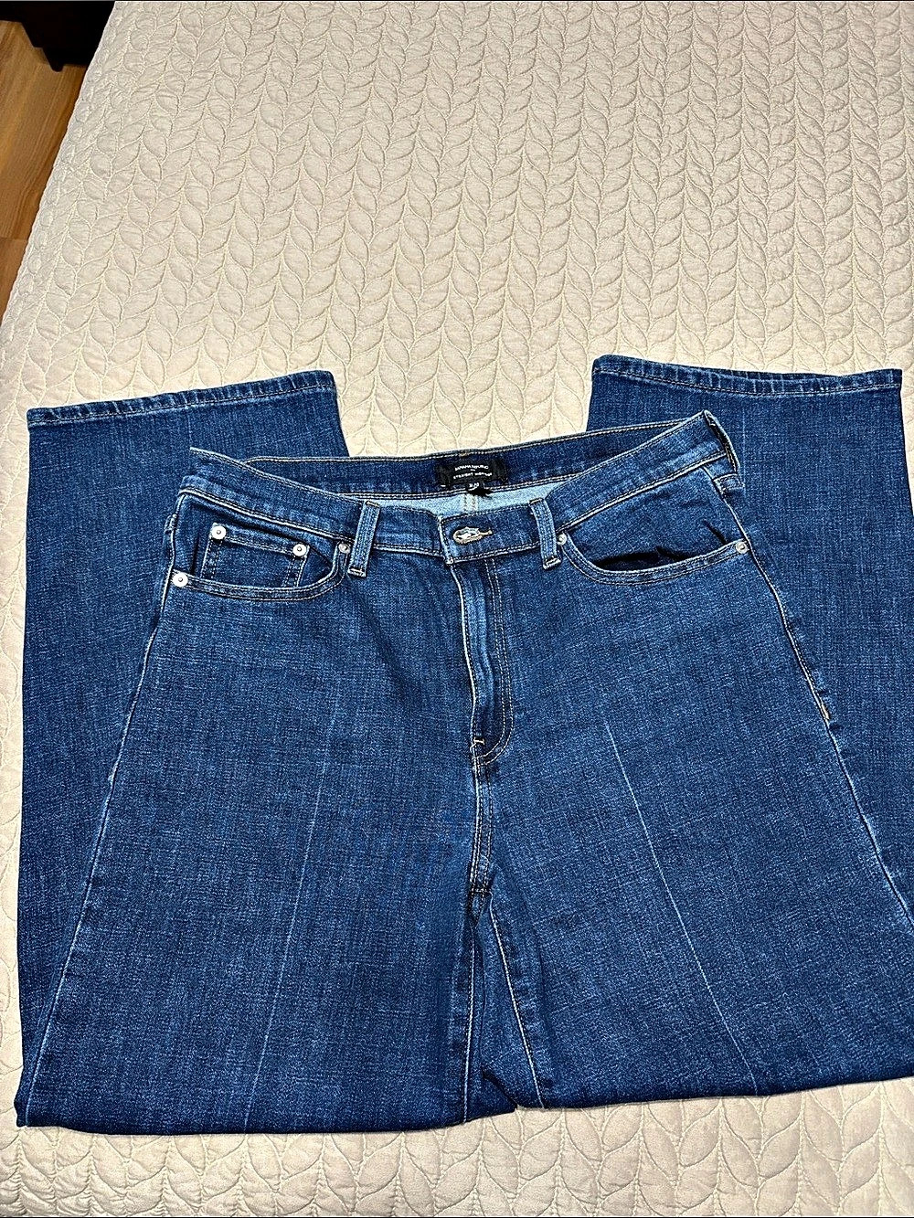 Banana Republic Straight High-Rise Straight Jeans in Blue Waist 31/2